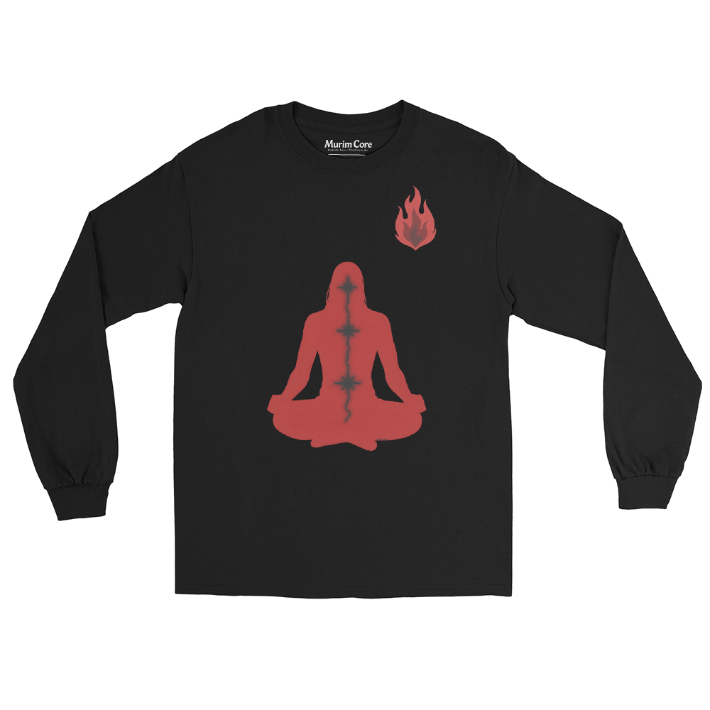 Culte Démoniaque- Long Sleeve - Cultivation - Noir - Murim Core