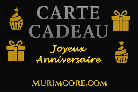 Carte Cadeau Anniversaire