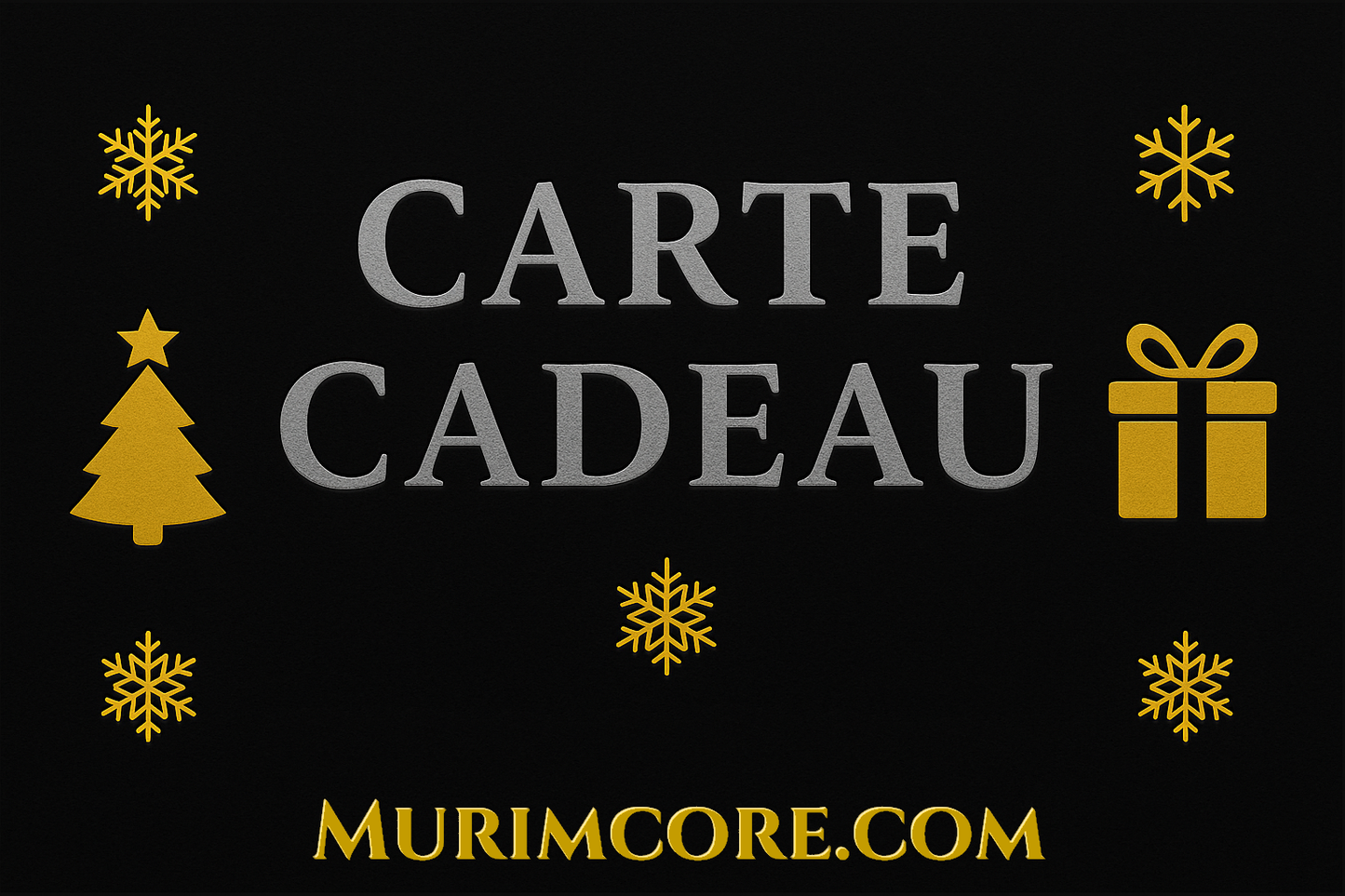 Carte Cadeau Noël