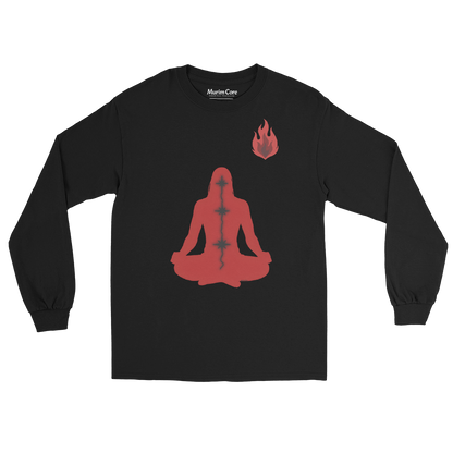 Culte Démoniaque- Long Sleeve - Cultivation - Noir - Murim Core