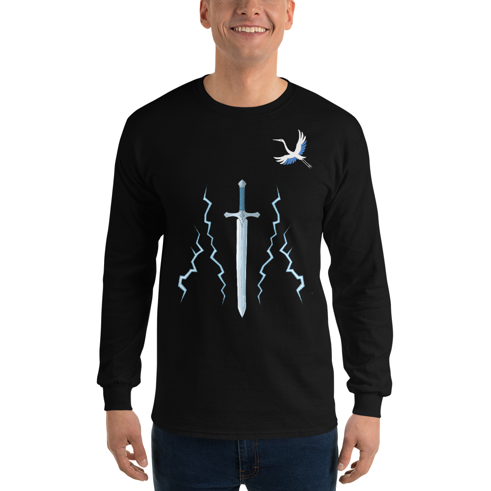 Namgung - Long Sleeve - Sword Thunder - Noir - Murim Core