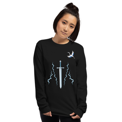 Namgung - Long Sleeve - Sword Thunder - Noir - Murim Core