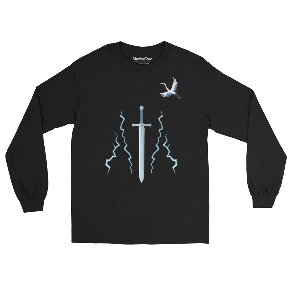 Namgung - Long Sleeve - Sword Thunder - Noir - Murim Core