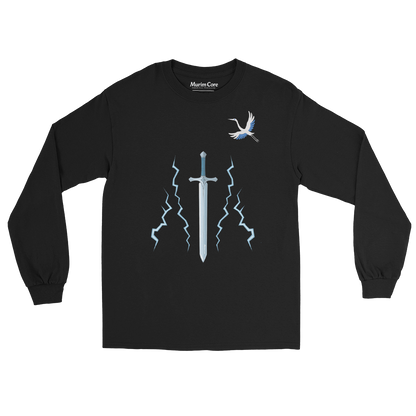 Namgung - Long Sleeve - Sword Thunder - Noir - Murim Core