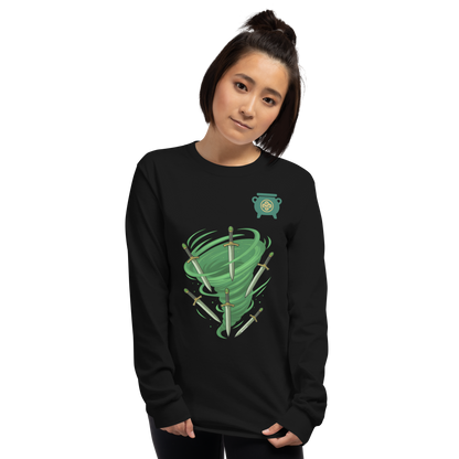 Tang - Long Sleeve - Storm of Daggers - Noir - Murim Core