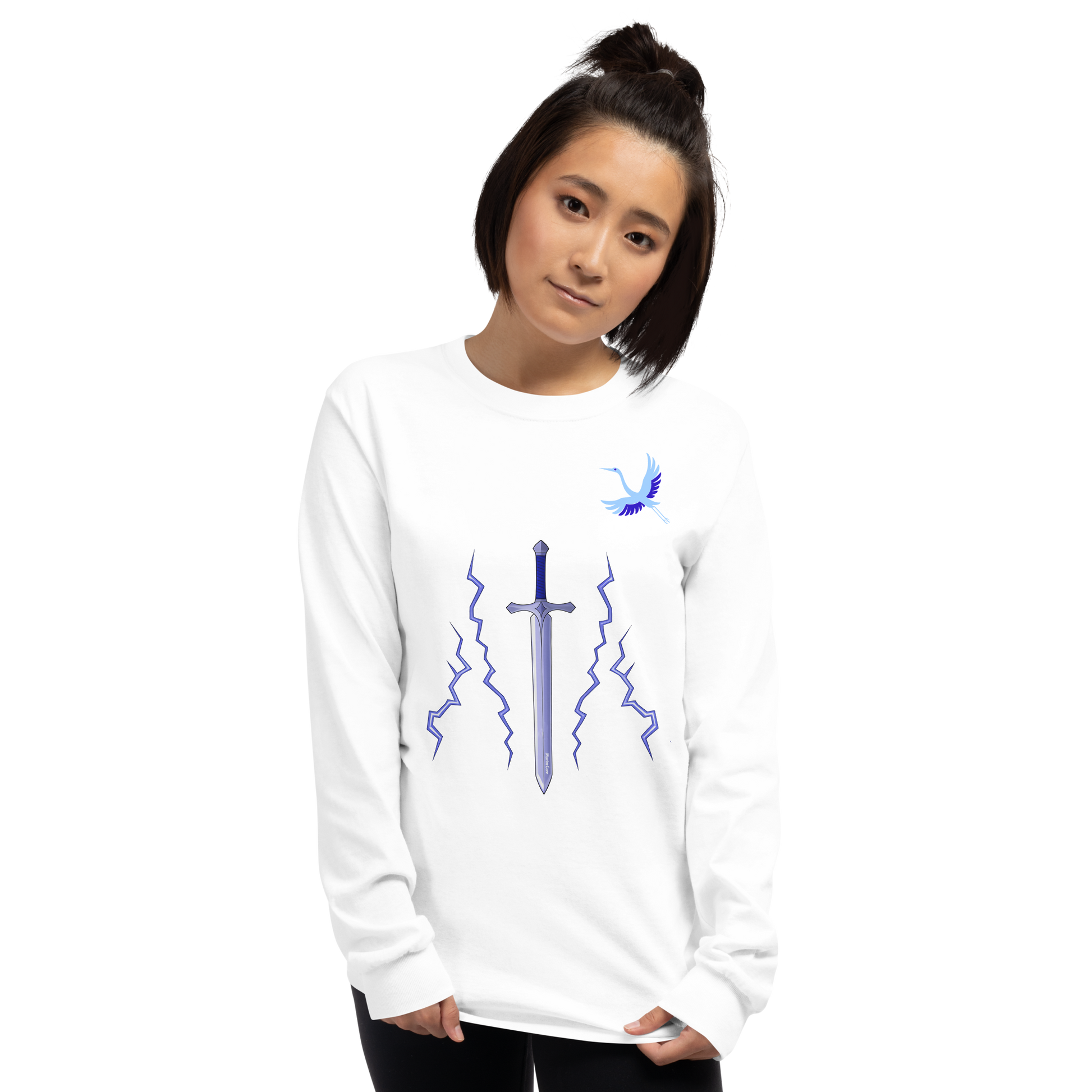 Namgung - Long Sleeve - Sword Thunder - Blanc - Murim Core