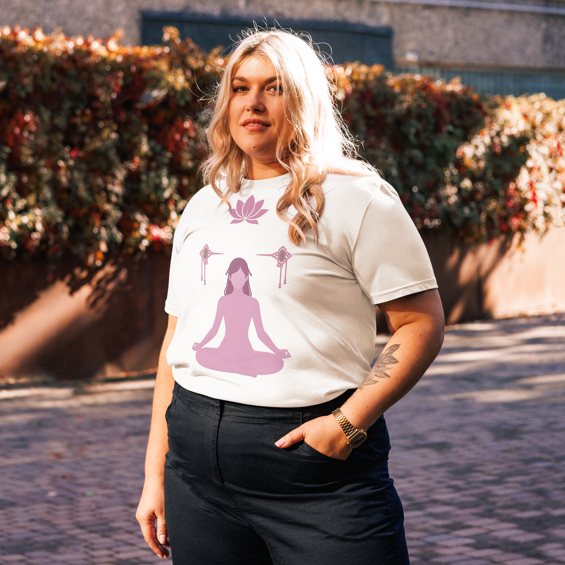 Emei - Lotus - Blanc