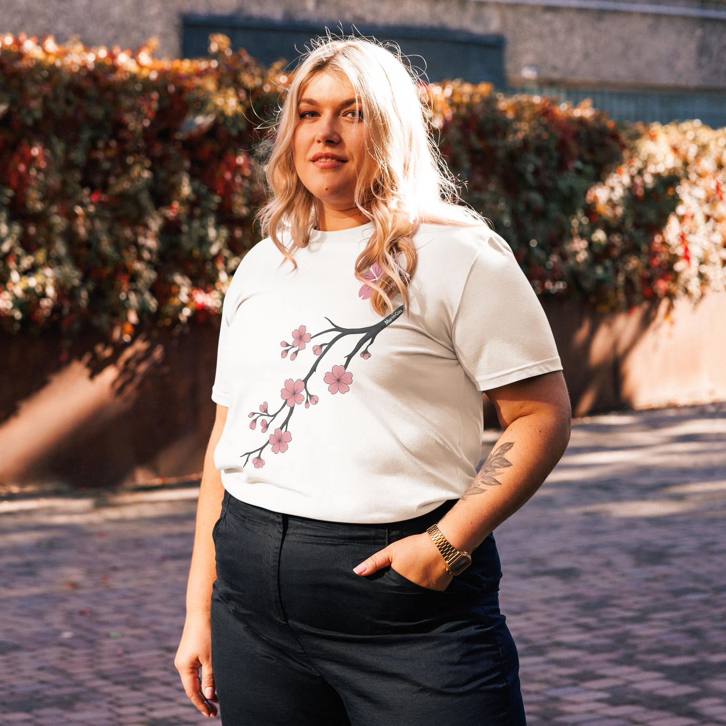 Mont Hua - Cherry Blossom - Blanc