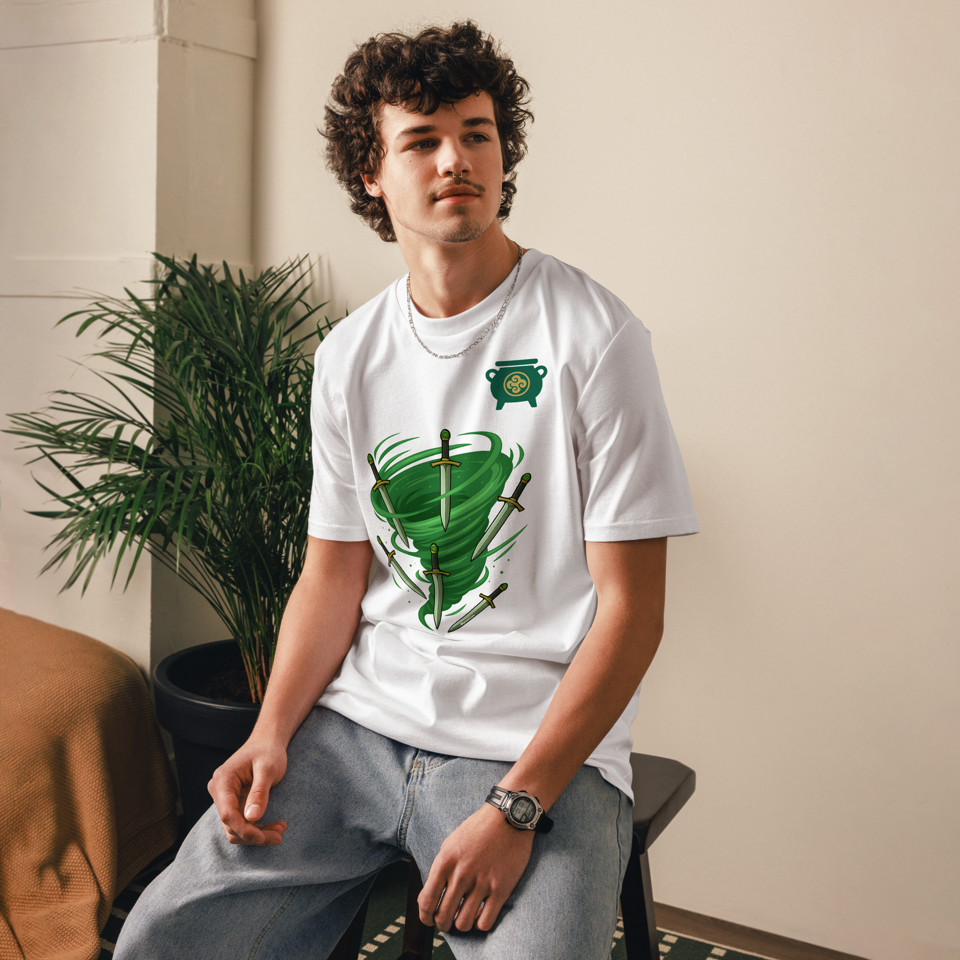 Tang - Storm of Daggers - Blanc